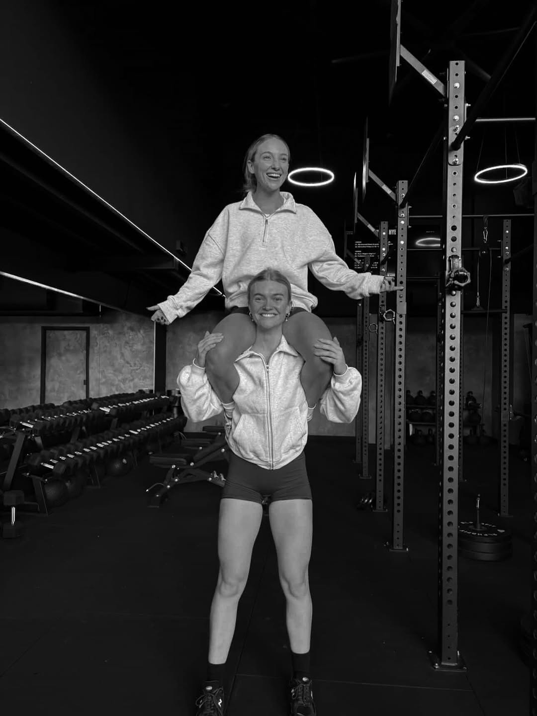 ABOVE members celebrating after training